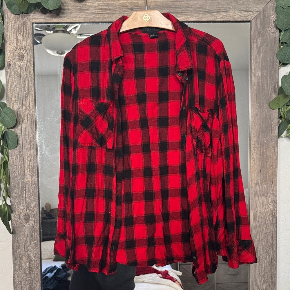 Sanctuary Plaid Shirt